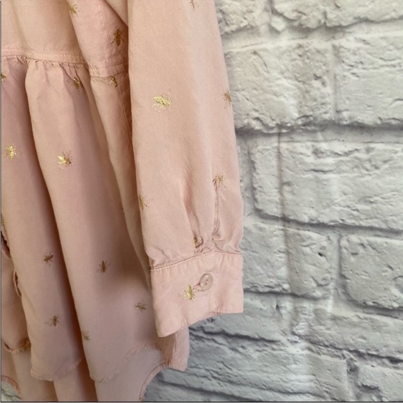 Luna Moon Rayon button up Blouse - Picture 6 of 9